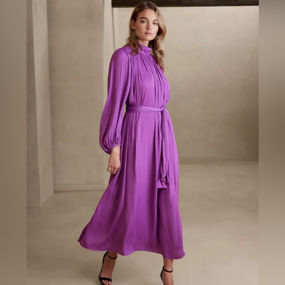 Slit Back Maxi dress